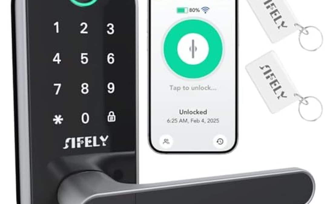 Test du verrou intelligent Sifely à empreinte digitale