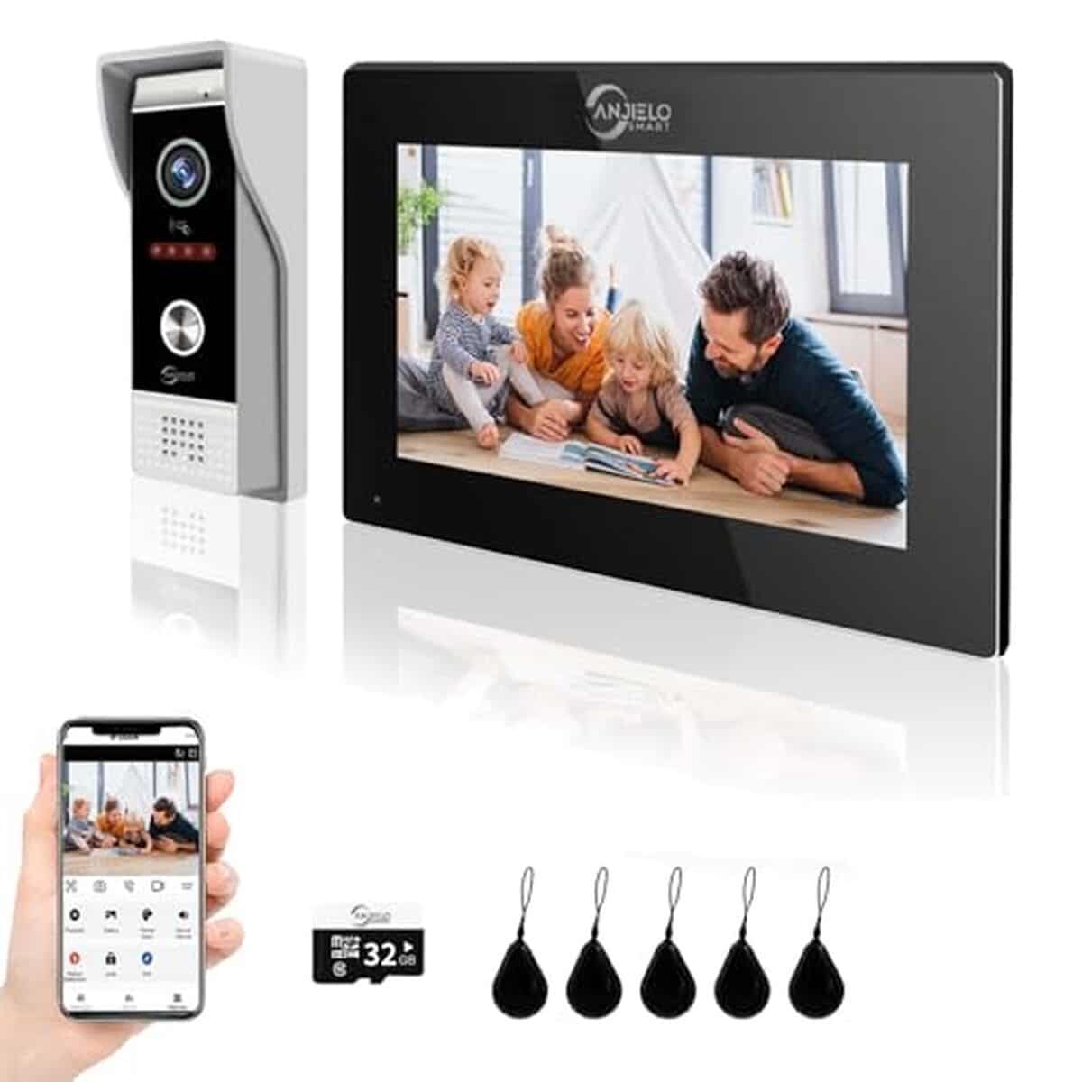 Testez l'interphone vidéo ANJIELO SMART pour une maison sécurisée