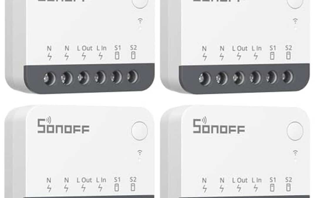 Test interrupteurs intelligents Sonoff ZigBee ZBMINIR2