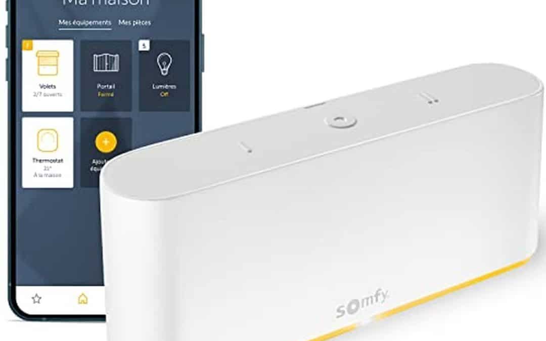 Test : somfy Tahoma Switch, la commande domotique ultime