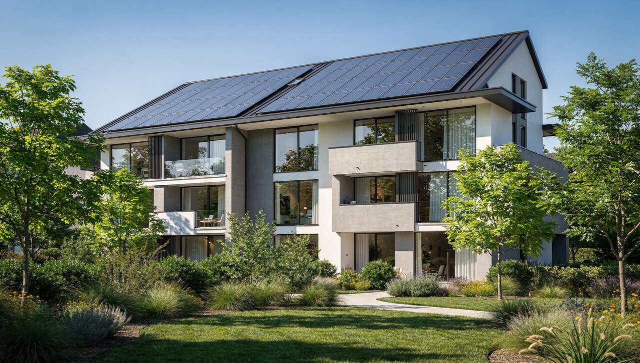 Autoconsommation collective : avantages du photovoltaïque en copropriété