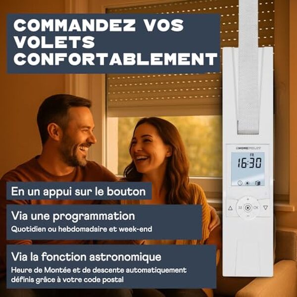 Découvrez le contrôle électrique intelligent de vos volets avec le test du Home Pilot RolloTron. Profitez d'une gestion automatisée et simplifiée pour un confort optimal chez vous.