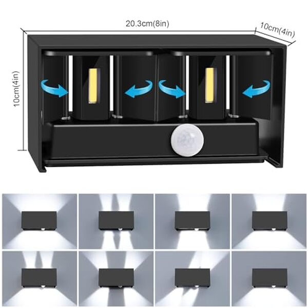 Découvrez notre test complet de l'applique murale Kingwen 20W avec détecteur de mouvement : fonctionnalité, design et performances évaluées pour un éclairage optimal dans votre maison