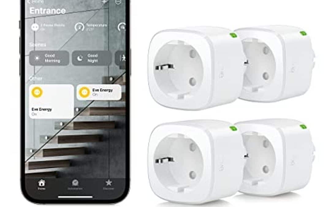 Évaluation : lot de 4 prises intelligentes Eve Energy – compatibles Apple, alexa, google