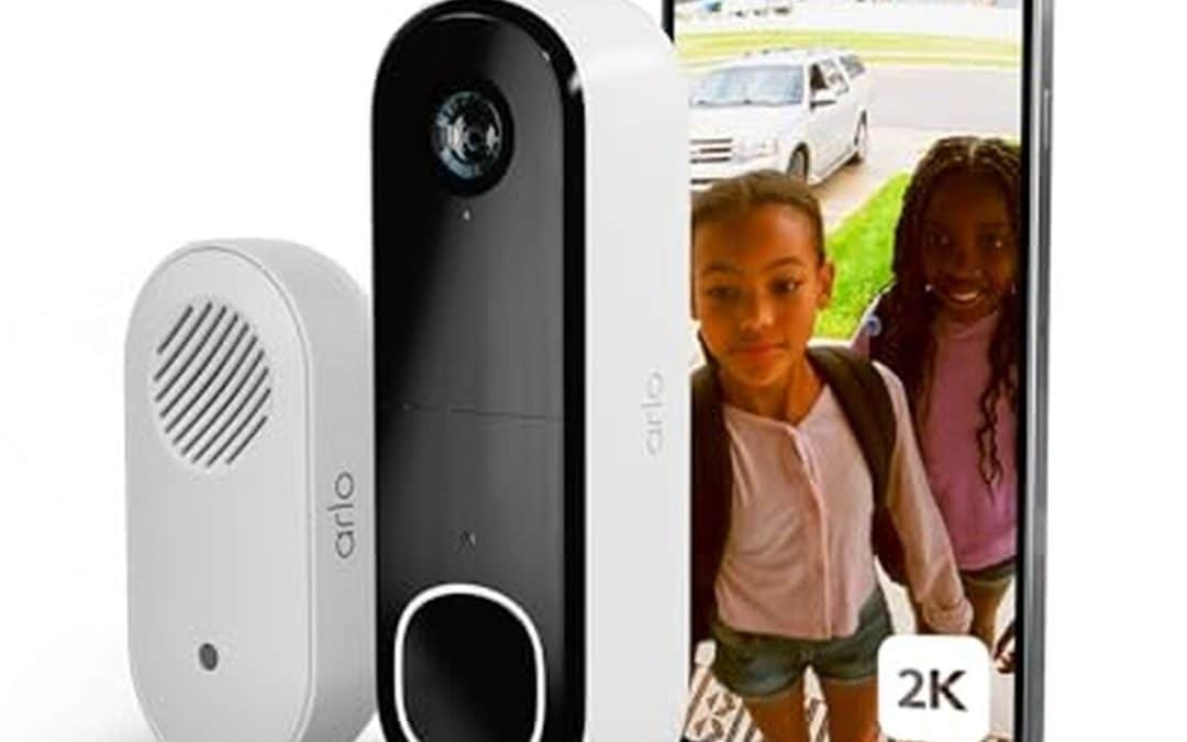 Test : arlo sonnette 2K + chime carillon, performance et autonomie