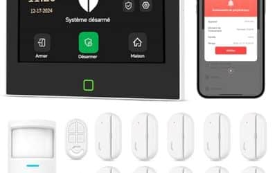 Test de l&rsquo;alarme sans fil CPVAN GSM + WiFi 110dB avec écran 7