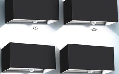 Test de l&rsquo;applique murale Kingwen 20W avec détecteur de mouvement