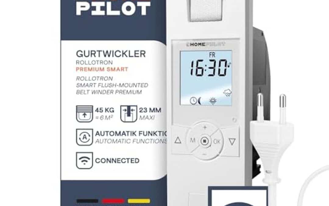 Test du Home Pilot RolloTron : gurtwickler électrique intelligent premium