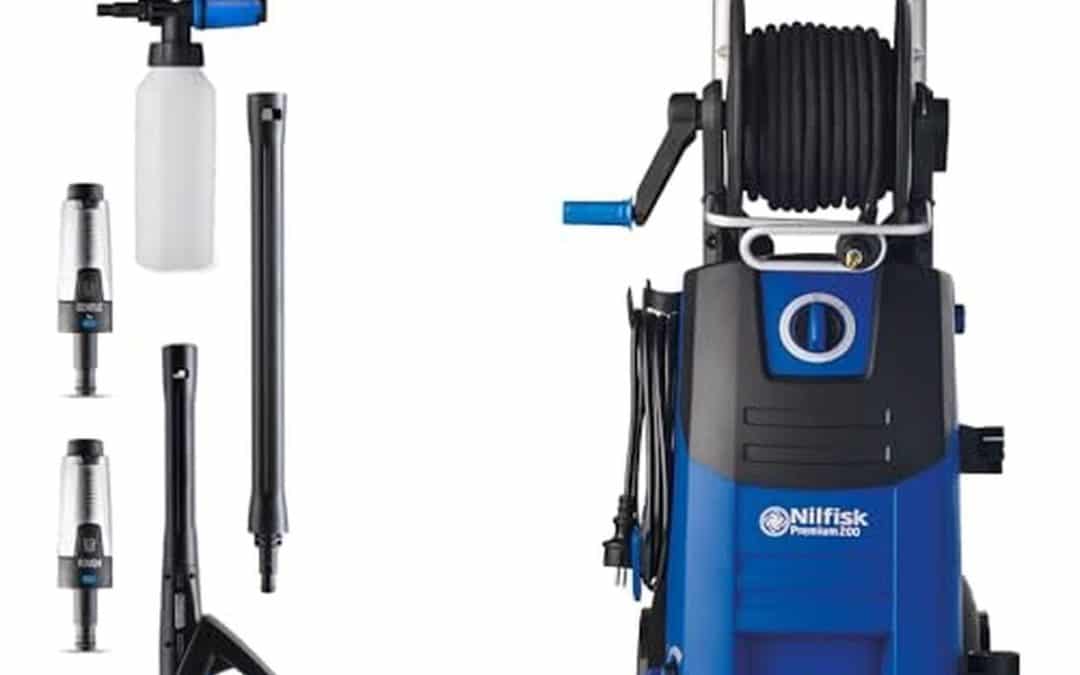 Test du nettoyeur haute pression Nilfisk Premium 200 bars