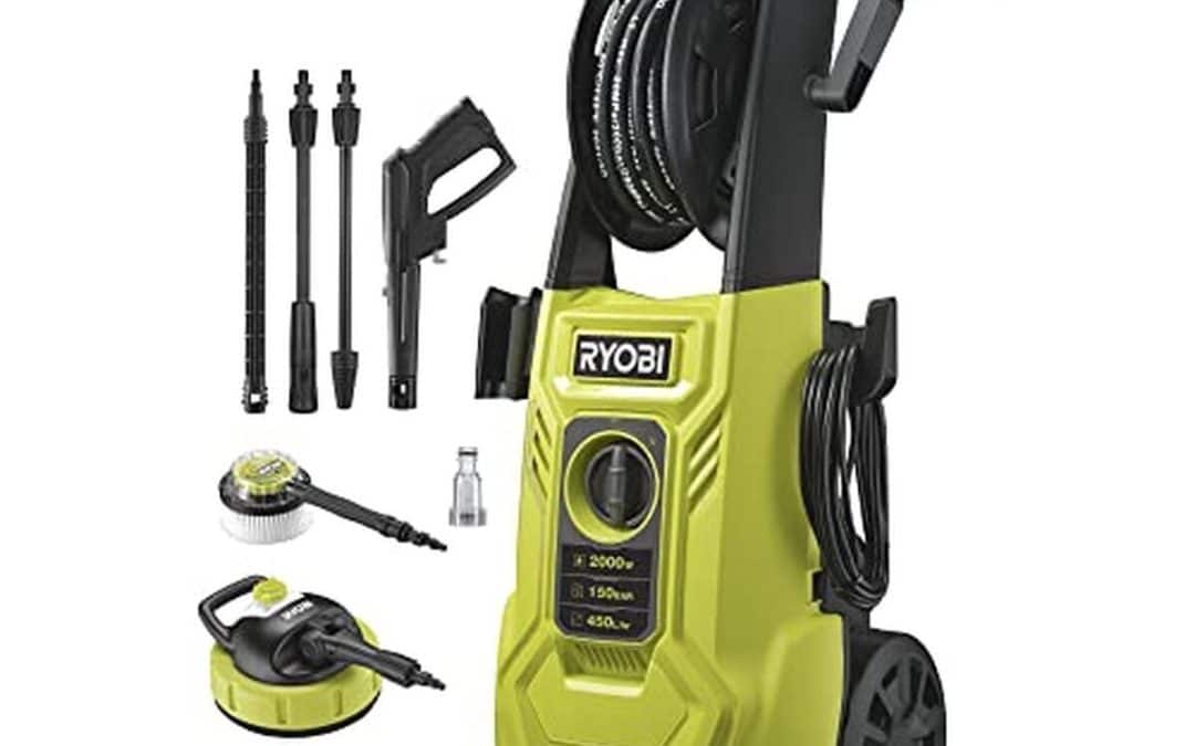 Test du nettoyeur haute pression Ryobi RY150PWA : puissance et polyvalence