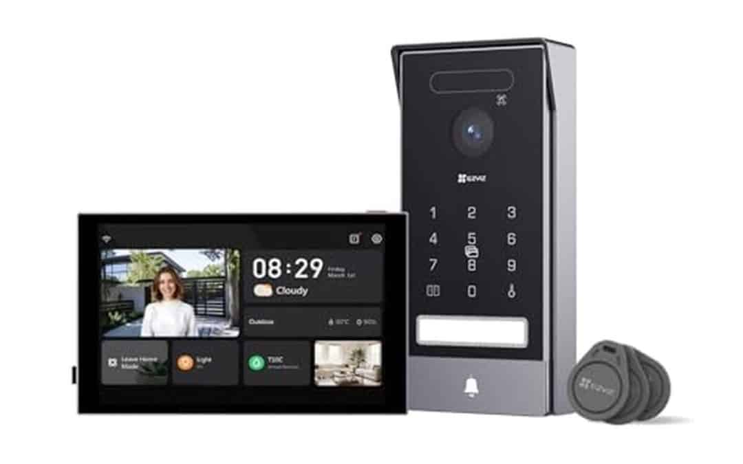 Test du visiophone connecté EZVIZ HP7 Pro : moniteur tactile 4K et reconnaissance avancée