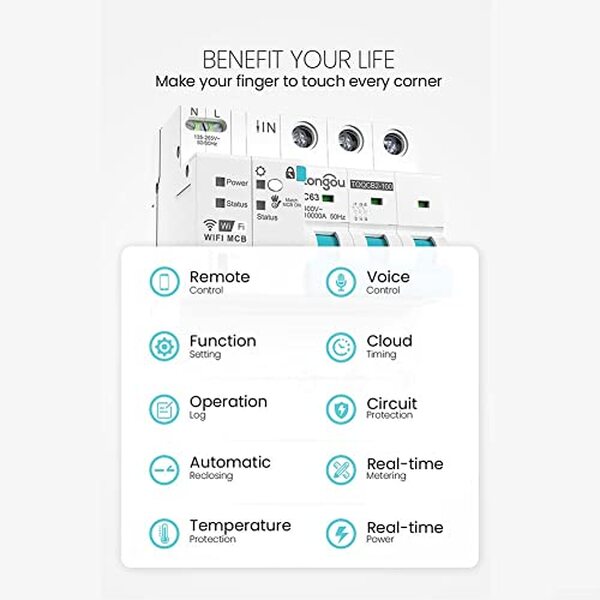 Découvrez notre analyse approfondie du disjoncteur intelligent WiFi Tuya MCB 3P. Explorez ses fonctionnalités, ses avantages et comment il peut transformer votre gestion énergétique.