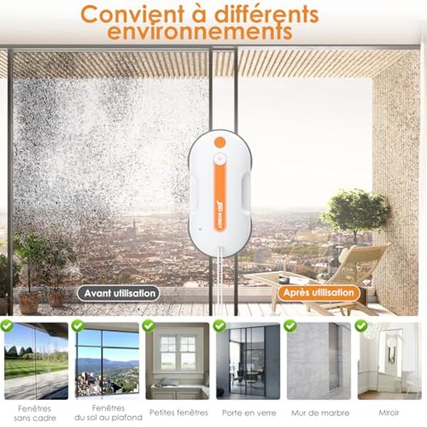 Découvrez le JSDROBOT Lite, le robot lave-vitres puissant et autonome pour des vitres impeccables. Test complet, performances et avis d'experts inclus. 