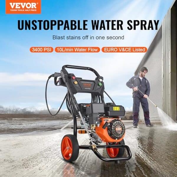 Découvrez notre test détaillé du nettoyeur haute pression VEVOR 3400 PSI : puissance, performance et polyvalence pour tous vos travaux de nettoyage extérieur. 