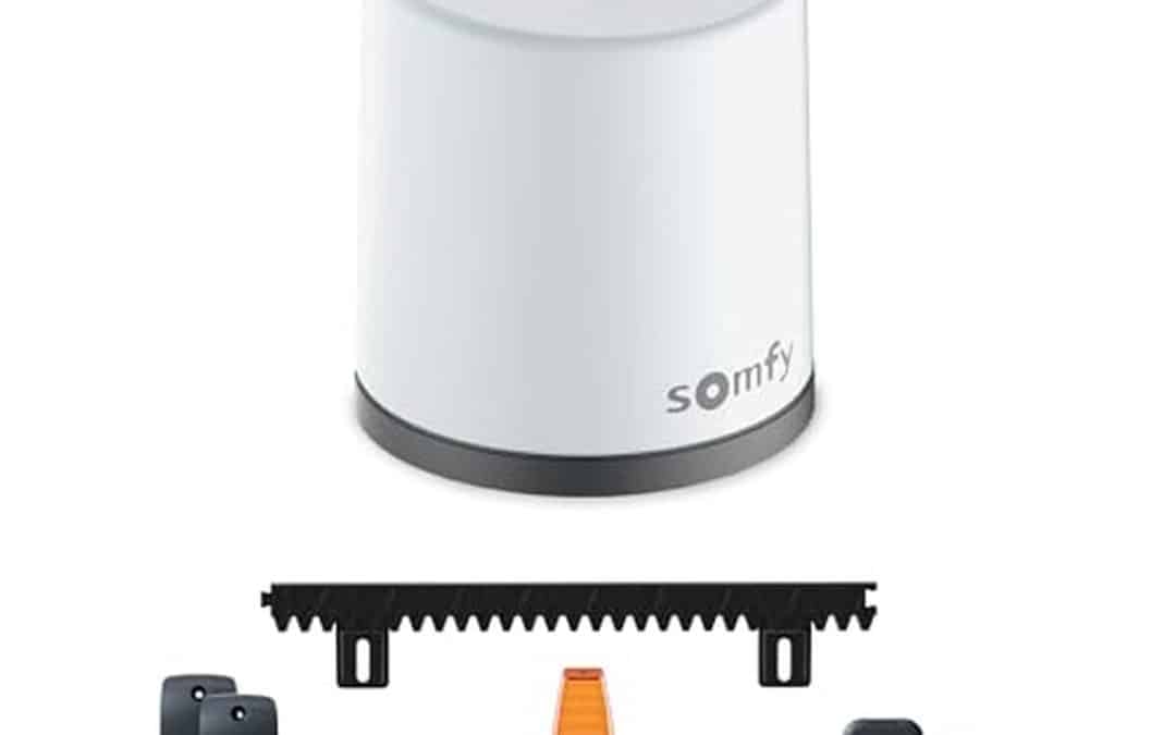 Test de la motorisation Somfy Freevia essential pour portail coulissant