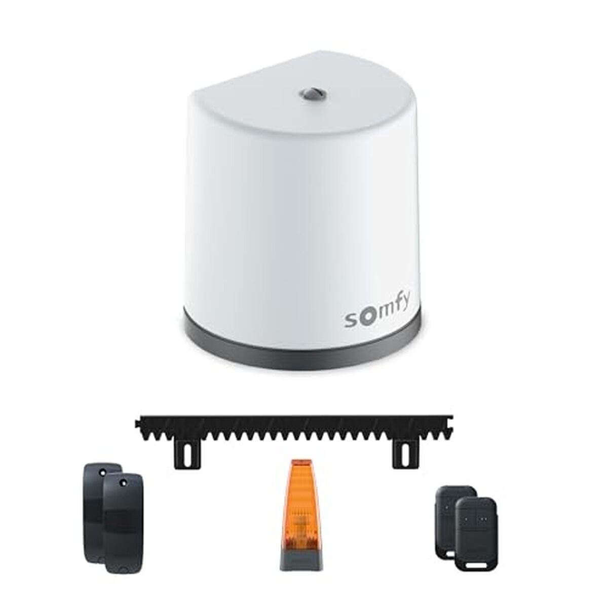 Test de la motorisation Somfy Freevia essential pour portail coulissant