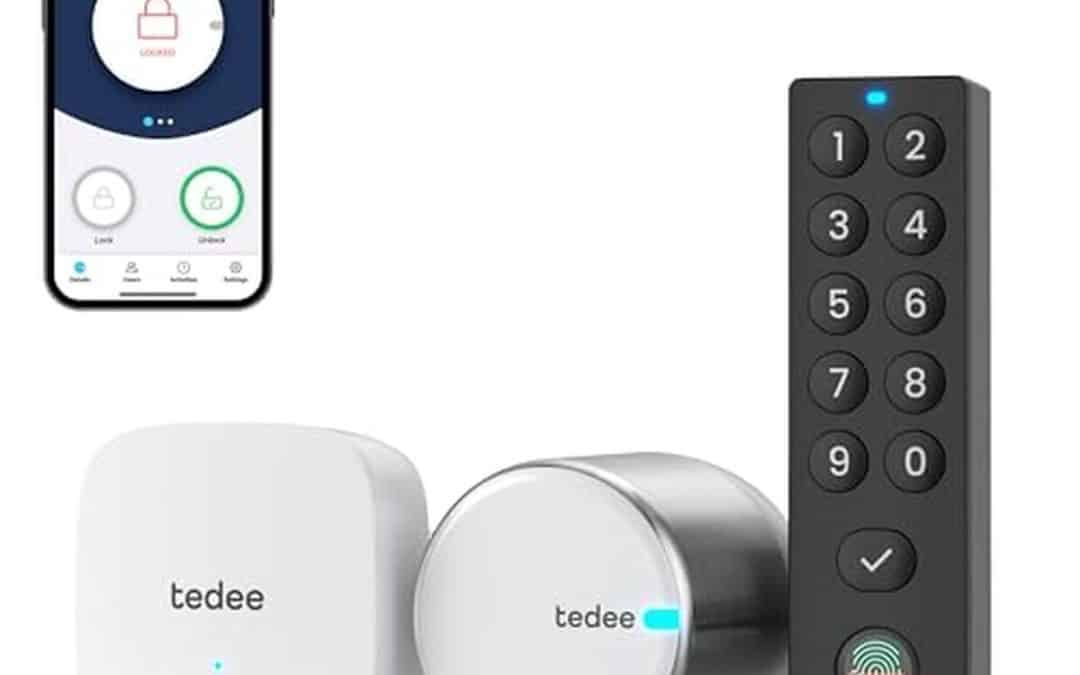 Test de la serrure connectée tedee GO2 Alu : wiFi et empreintes digitales