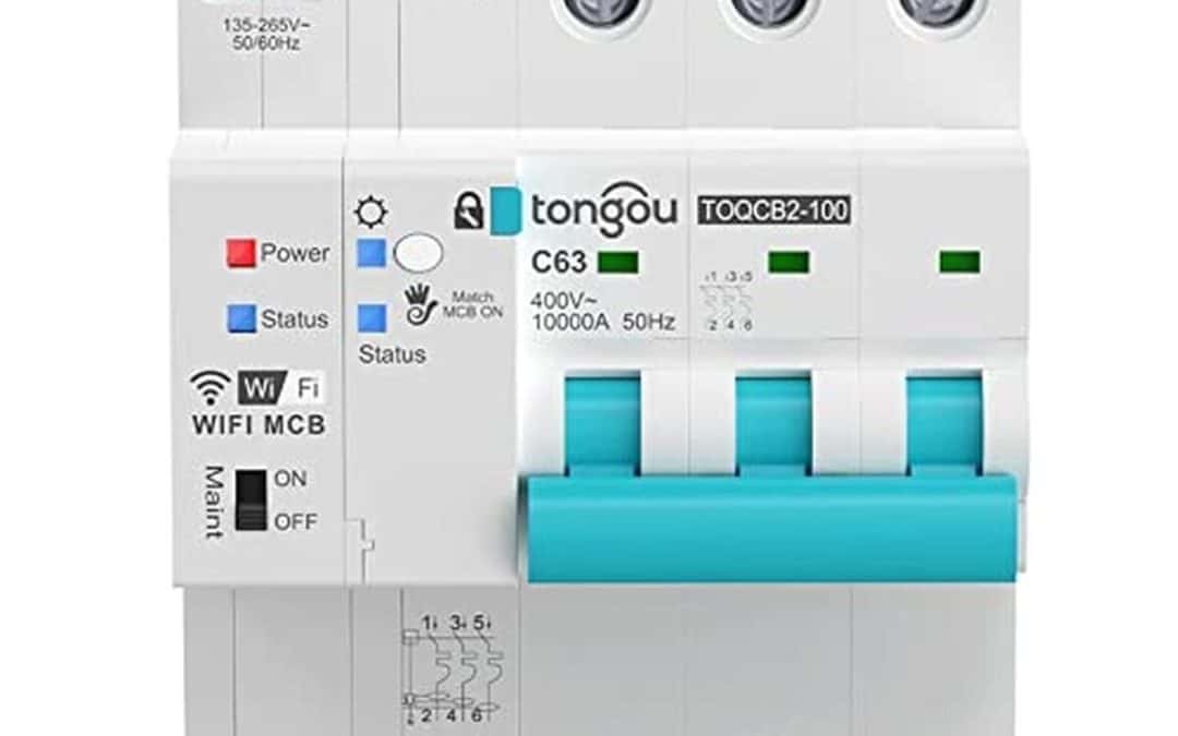 Test du disjoncteur intelligent WiFi Tuya MCB 3P