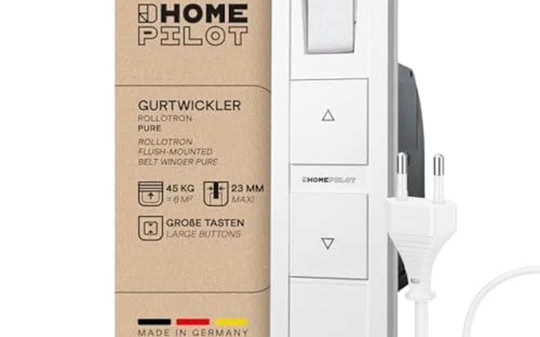 Test du Home Pilot Gurtwickler RolloTron : contrôle intelligent de volets roulants