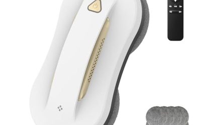 Test du robot lave-vitre intelligent à double pulvérisation or : nettoyage automatique optimal