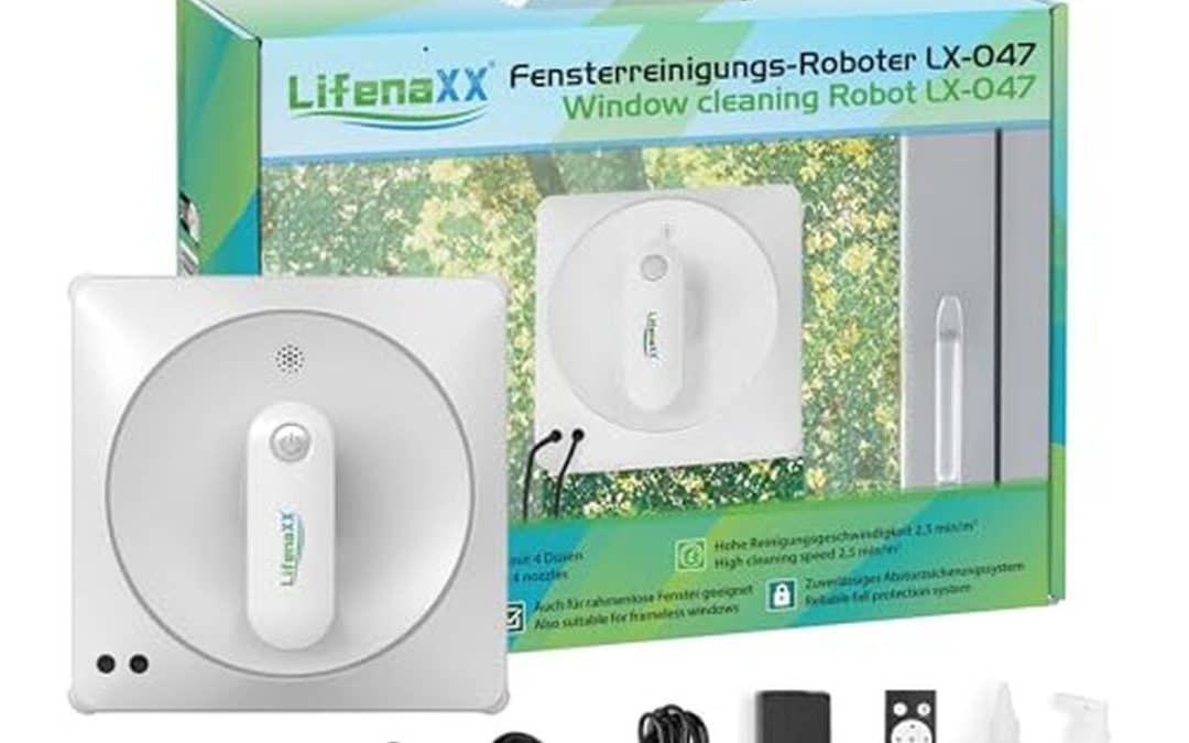 Test du robot nettoyeur Lifenaxx lx-047 : efficacité sans égale