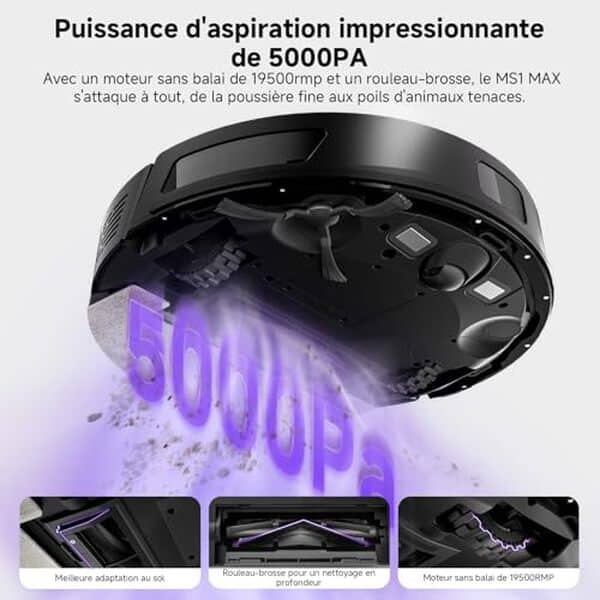 Découvrez notre test détaillé de l'aspirateur robot laveur MONSGA 5000 Pa avec station de vidage automatique. Performances, avantages et avis pour bien choisir. 