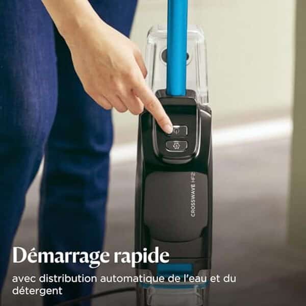 Découvrez notre test détaillé du Bissell Crosswave HF2, l'aspirateur balai laveur 2 en 1 idéal pour nettoyer tous vos sols. Performances, avantages et inconvénients.