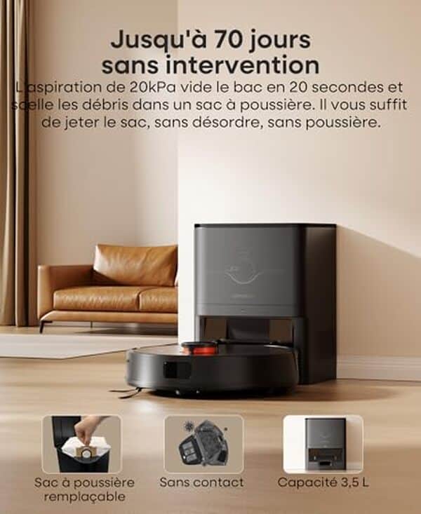 Découvrez notre test complet de l'aspirateur robot uninell 5000Pa avec vidage automatique. Performances, autonomie, prix et avis pour un choix éclairé. 