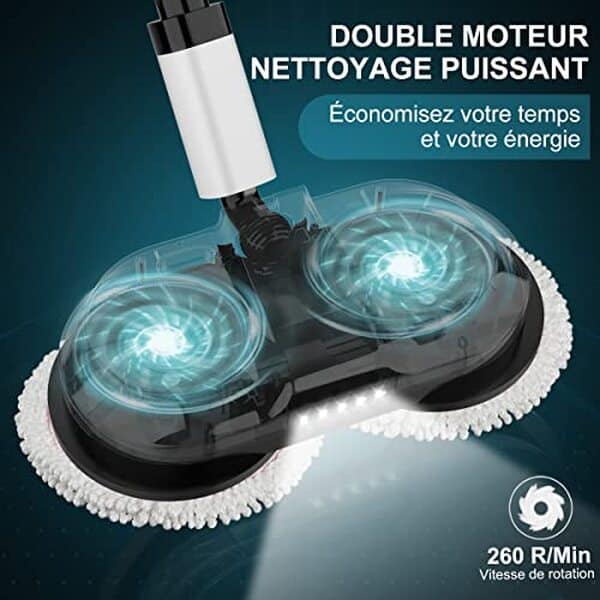 Découvrez notre test détaillé de la vadrouille électrique sans fil OGORI avec fonction de pulvérisation : performance, efficacité et avis utilisateur pour un ménage sans effort. 