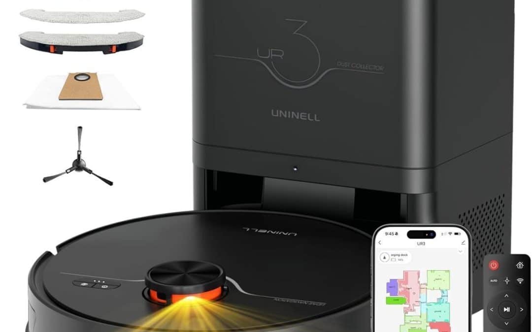 Test : aspirateur robot uninell 5000Pa avec vidage automatique