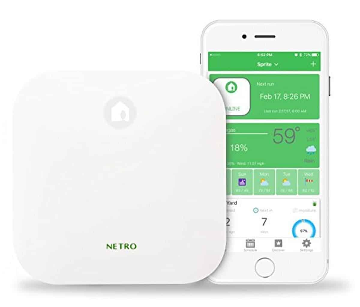 Test du contrôleur d'arrosage intelligent Netro : wiFi et météo