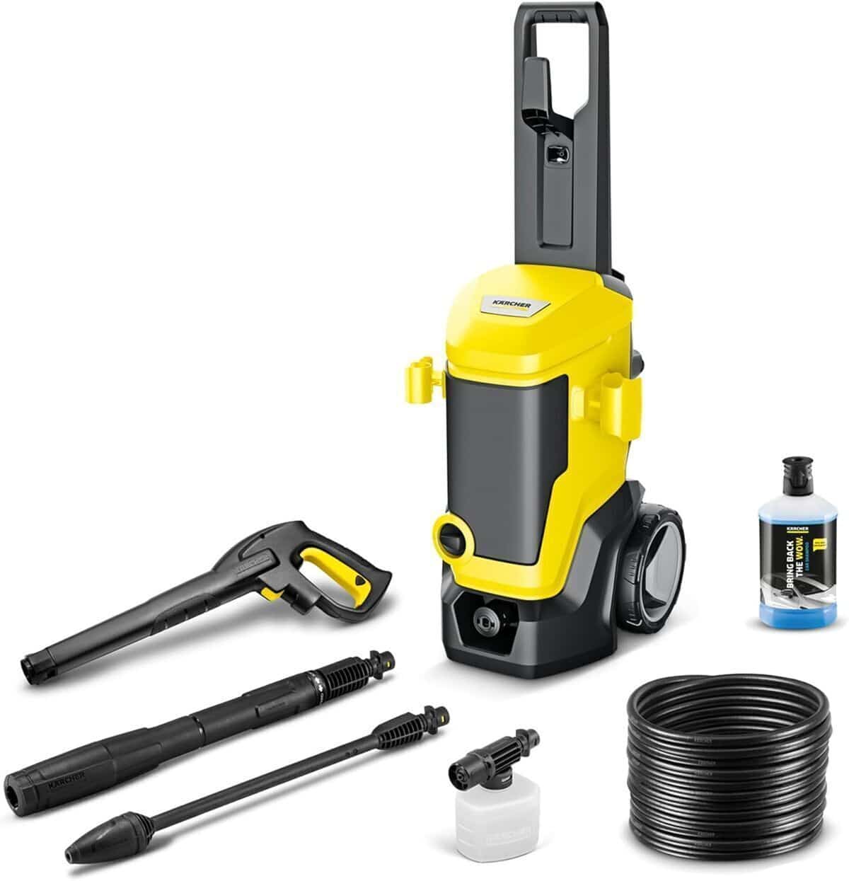 Test du Kärcher K 7 WCM FJ : efficacité à haute pression