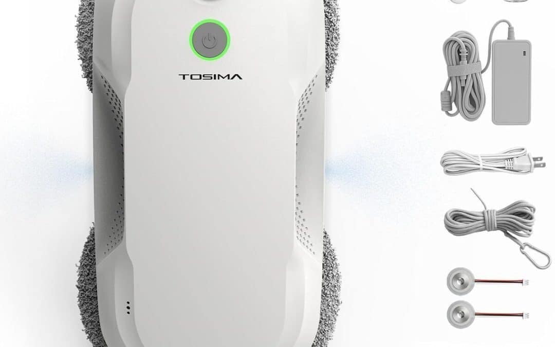 Test du Tosima W5 : robot nettoyeur de vitres intelligent