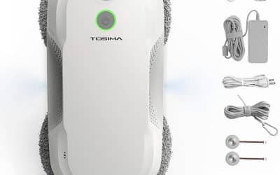Test du Tosima W5 : robot nettoyeur de vitres intelligent