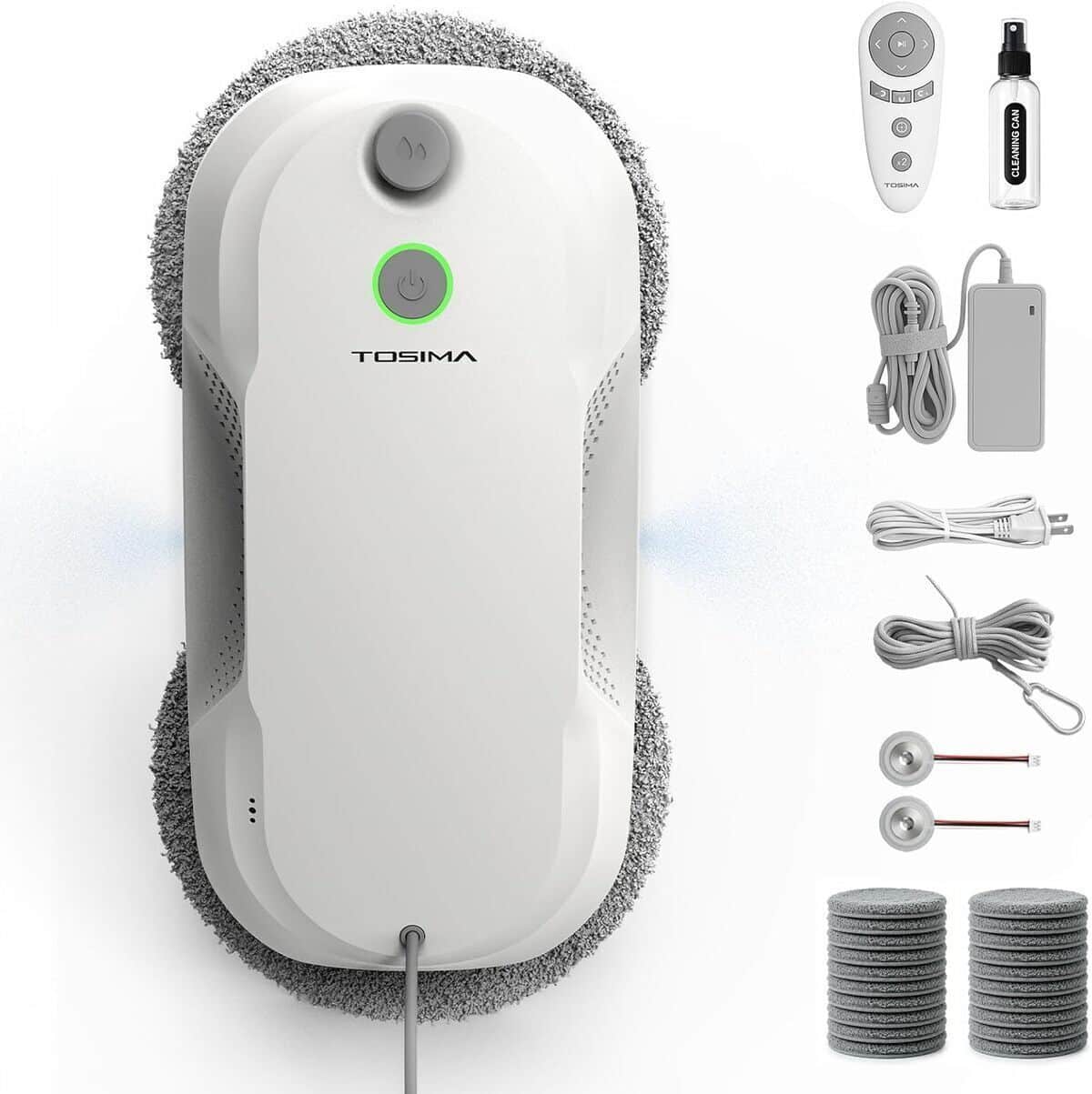 Test du Tosima W5 : robot nettoyeur de vitres intelligent