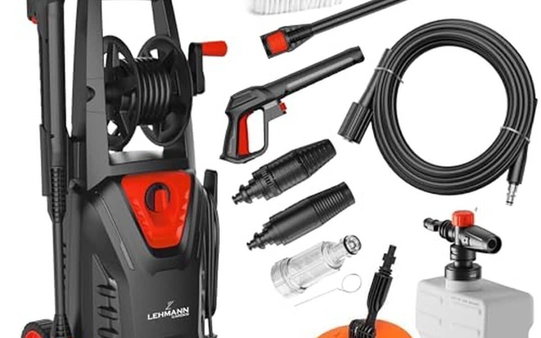 Test : lehmann Hudson nettoyeur haute pression 1800 W, 220 bar
