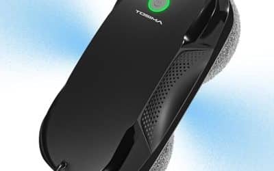 Test : tosima W5 robot nettoyeur de vitres avec double bec pulvérisation et navigation intelligente