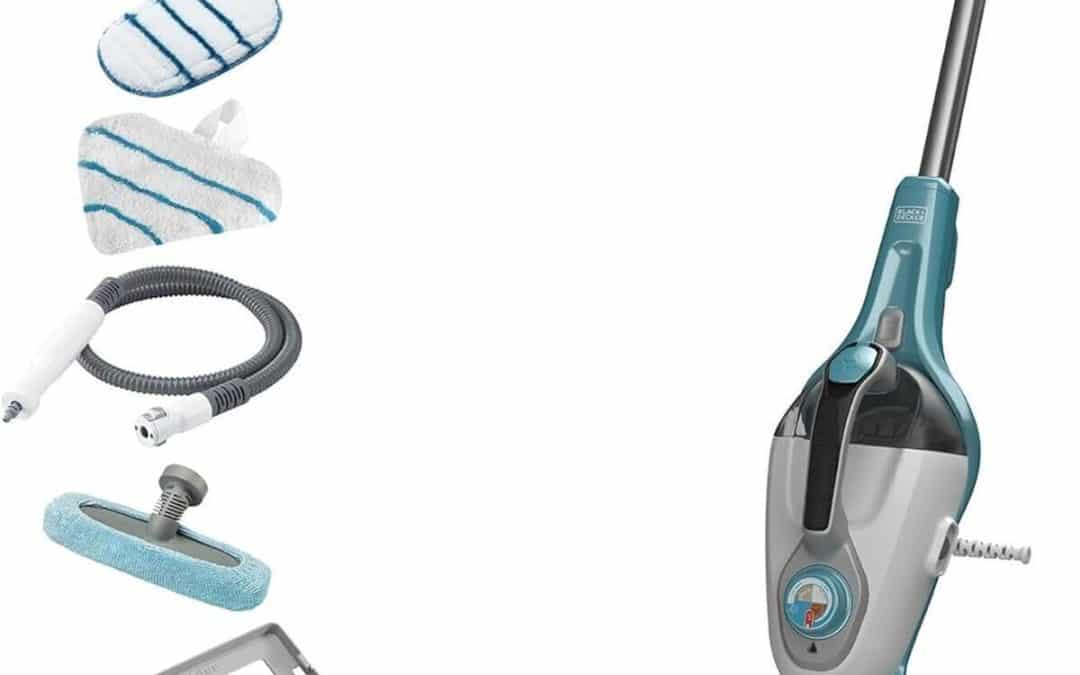 Test vadrouille vapeur Black+Decker BHSM166DSM-QS : efficacité 2-en-1
