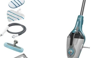 Test vadrouille vapeur Black+Decker BHSM166DSM-QS : efficacité 2-en-1