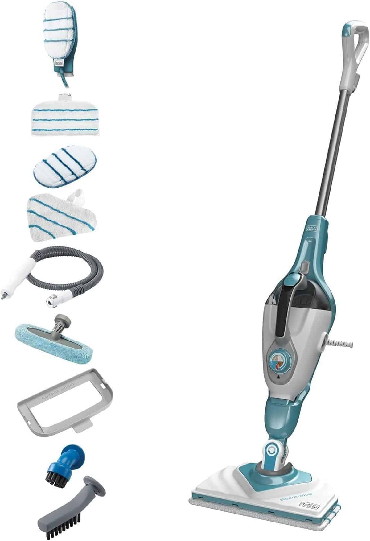 Test vadrouille vapeur Black+Decker BHSM166DSM-QS : efficacité 2-en-1