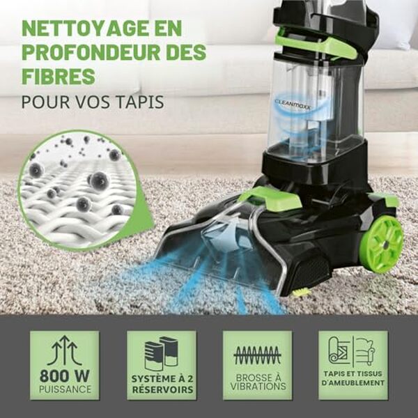 Découvrez notre test détaillé du CLEANmaxx aquastream plus, le laveur de tapis 3 en 1 performant : caractéristiques, avantages et avis d'utilisation. 