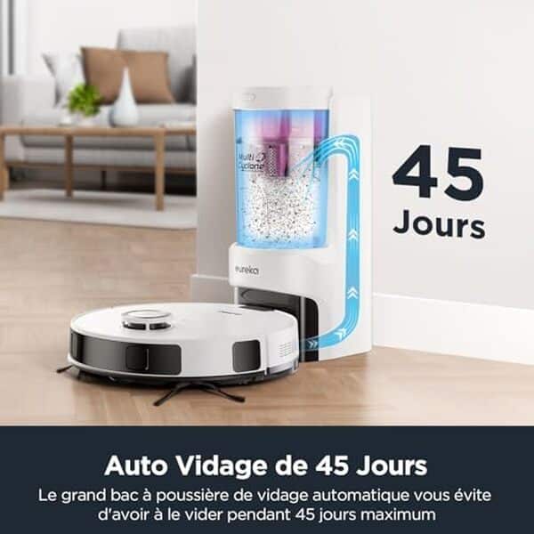 Découvrez notre test complet du robot aspirateur laveur Eureka E10s avec 4000Pa de puissance et autonomie exceptionnelle. Avis détaillé et performances. 