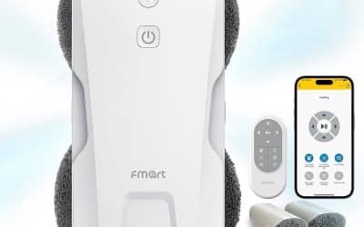 Test Fmart robot T11 : nettoyeur de fenêtre intelligent avec pulvérisation automatique