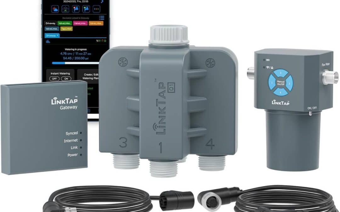 Test : linkTap Q1, programmateur d&rsquo;arrosage intelligent à 4 zones
