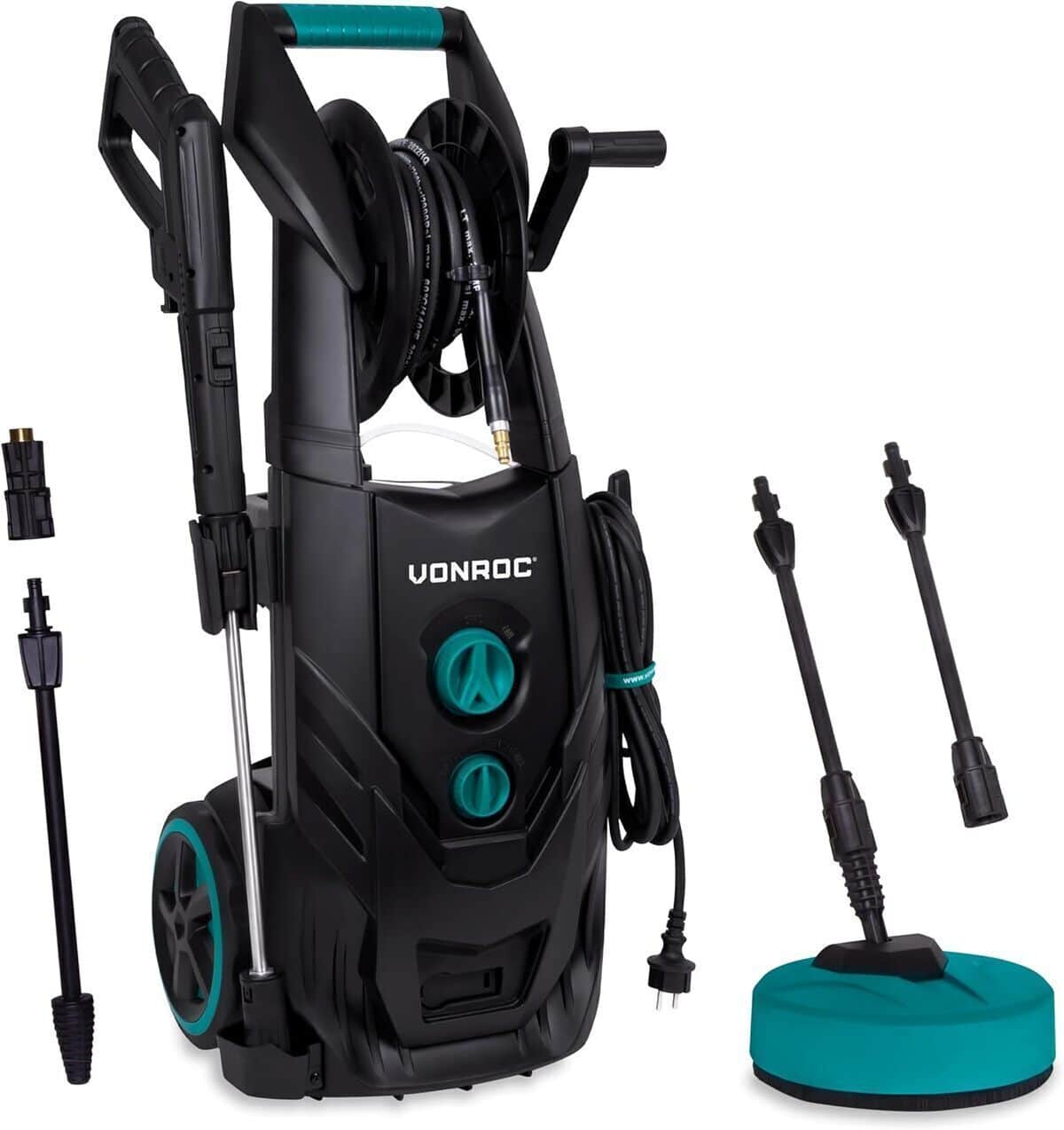 Test : nettoyeur haute pression Vonroc V25-2 2500W et 195 bar