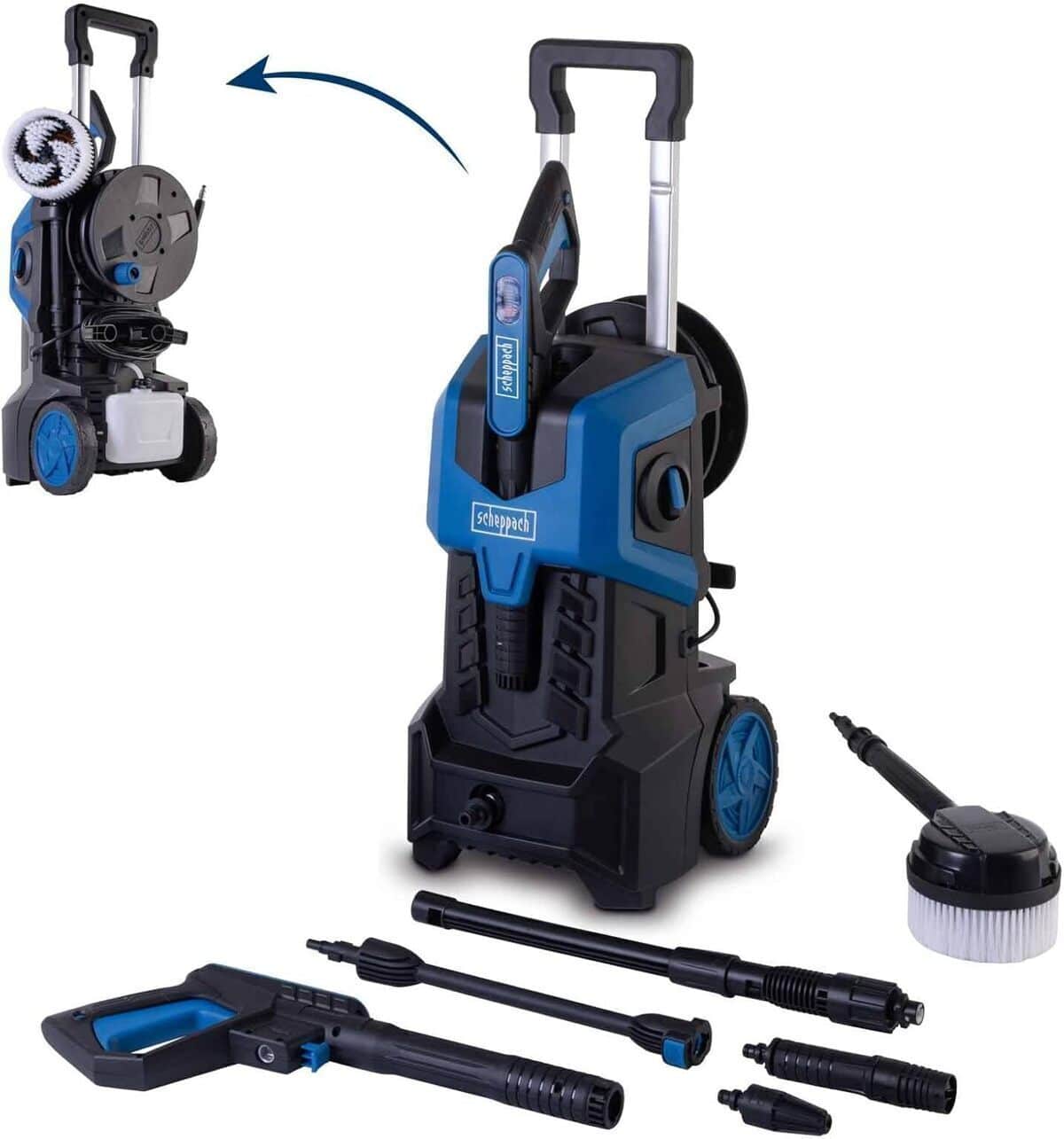 Test du nettoyeur haute pression Scheppach HCE3000 : puissance et polyvalence