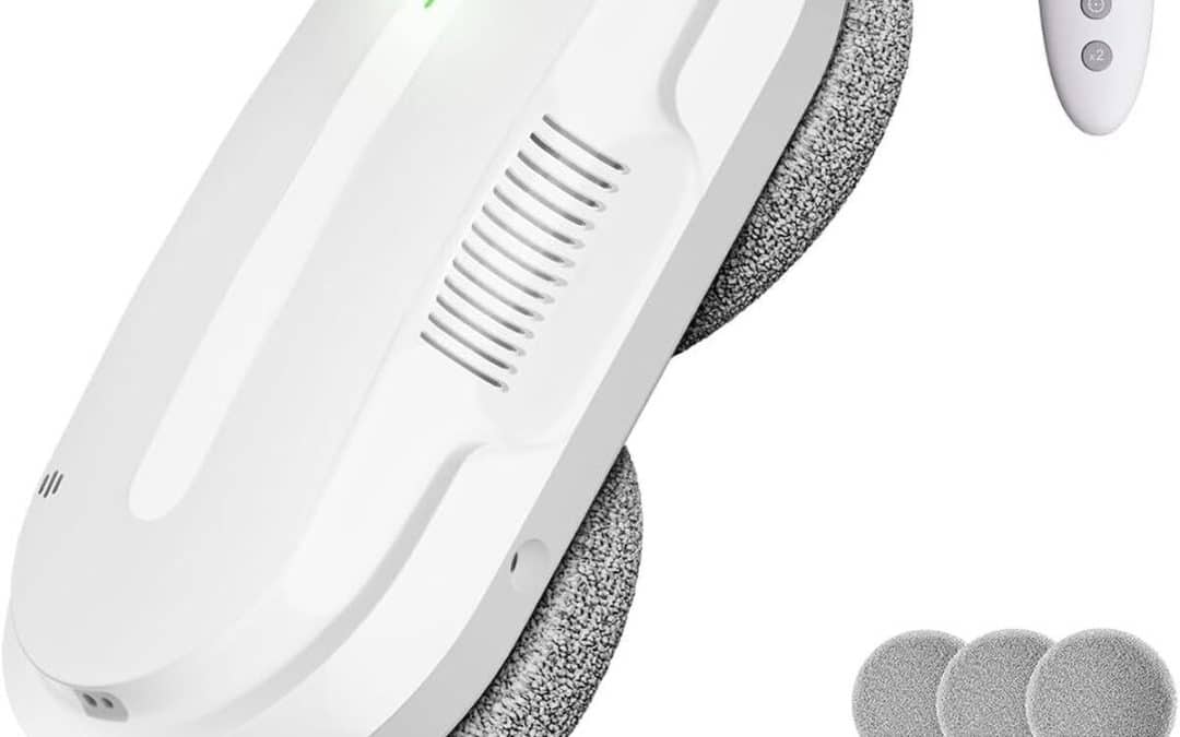 Test du robot nettoyeur de fenêtres HIXZAP avec jet d&rsquo;eau ultrasonique