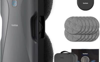 Test : tuntun W12pro robot laveur de vitre intelligent, 5300 Pa
