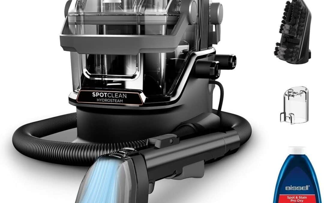 Test BISSELL spotclean hydrosteam : puissance 1000W pour un nettoyage impeccable