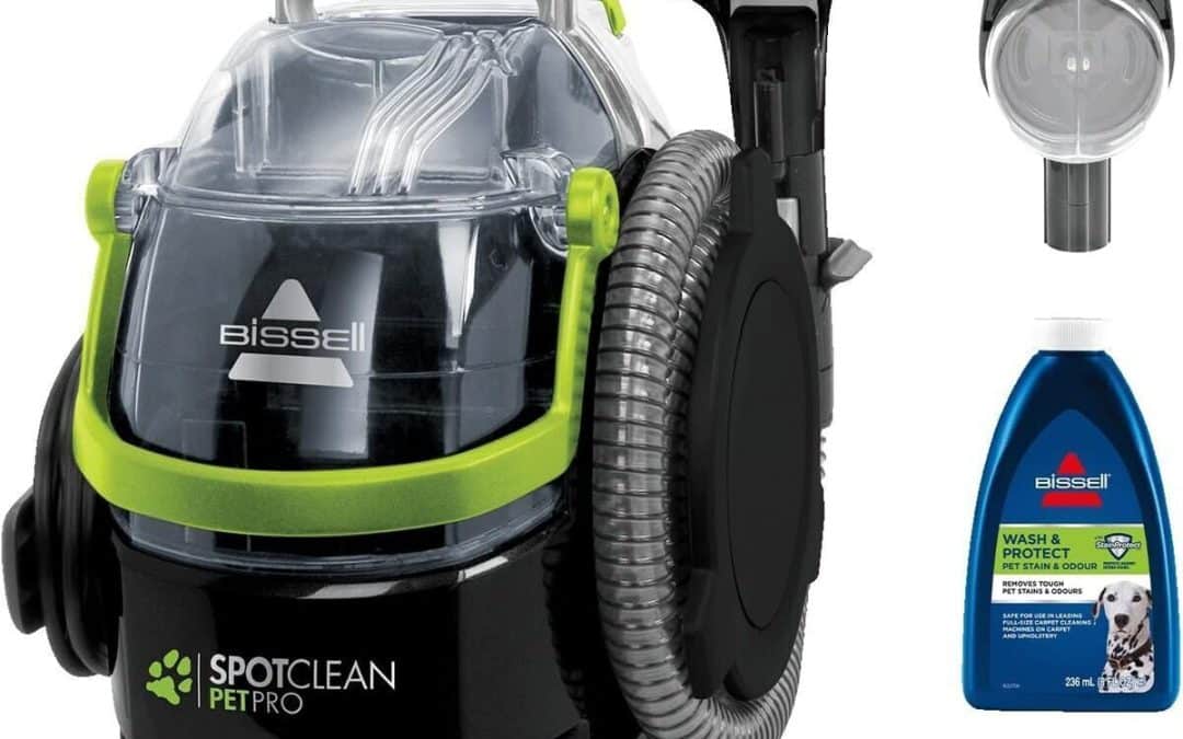 Test : bissell SpotClean pet pro, shampouineuse 750W pour propriétaires d&rsquo;animaux
